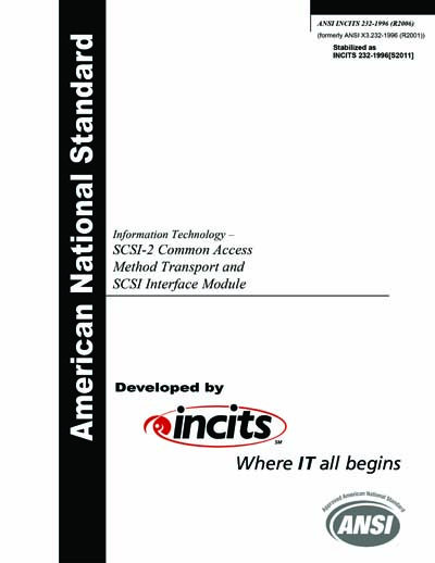 Standards PDF Cover Page
